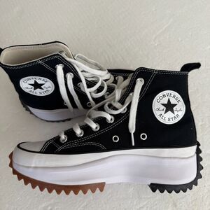 Converse Black and White High-Top Sneakers